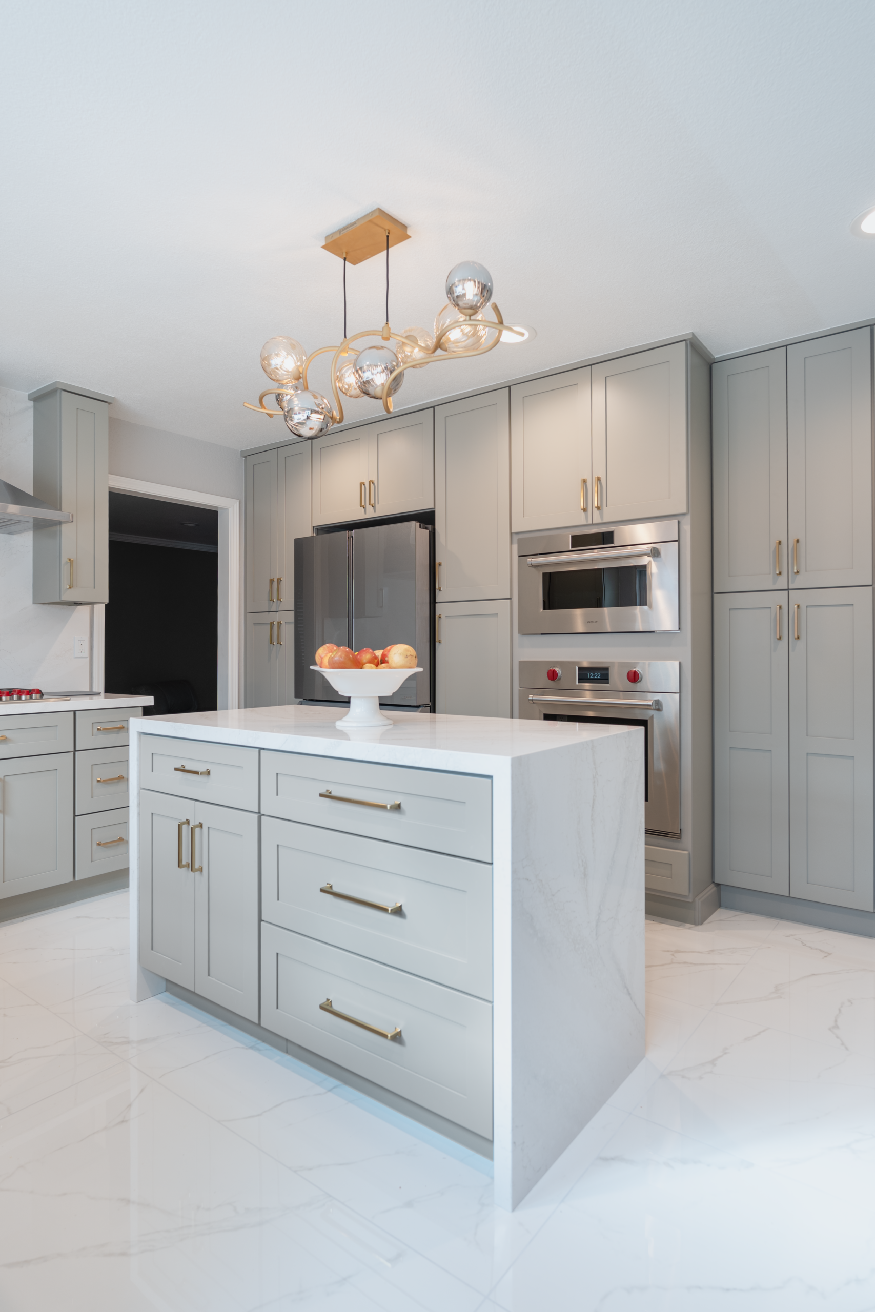 Parisian Gray Kitchen